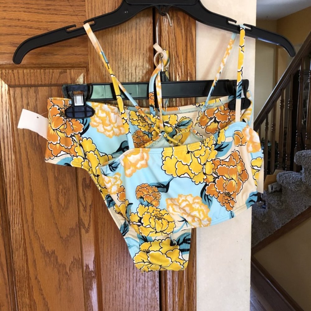 Bikini Lab 2 Pc Spanish Bloom Bikini NEW